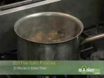 Image of Italian Recipes - How To Make Gnocchi : 2 Italian Recipes - Preparing The Potatoes For Gnocchi from tastydays.com
